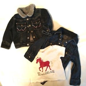 Wrangler 6-9 m girl clothes